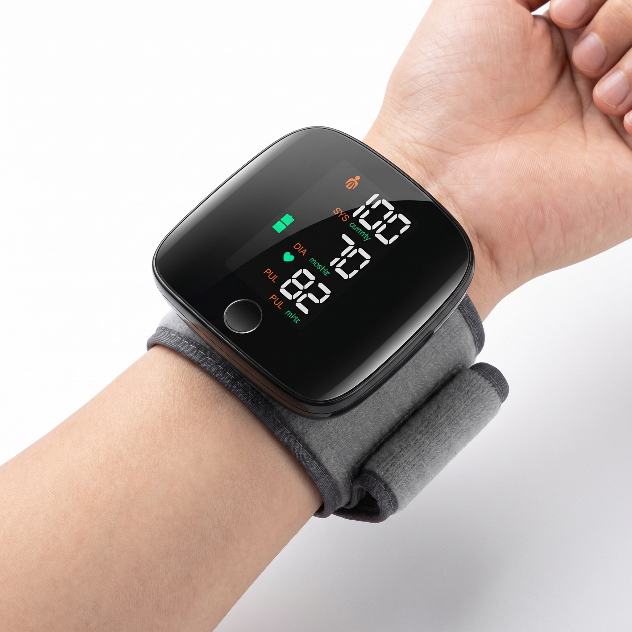 Pantalla del monitor mostrando lectura