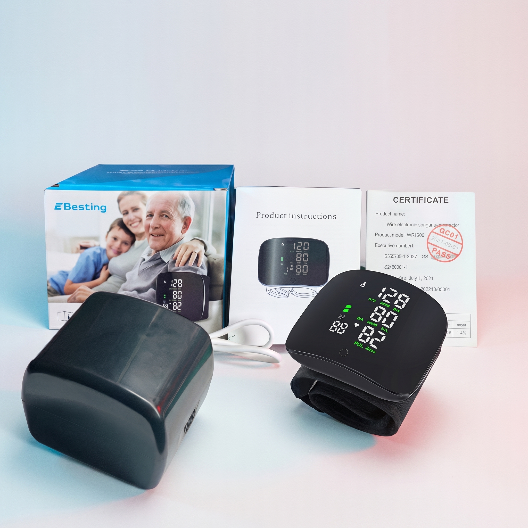 Caja del monitor de presión